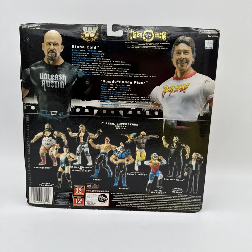 WWE Randy Orton Batista Action Figures Jakks Classic Superstars Accessories